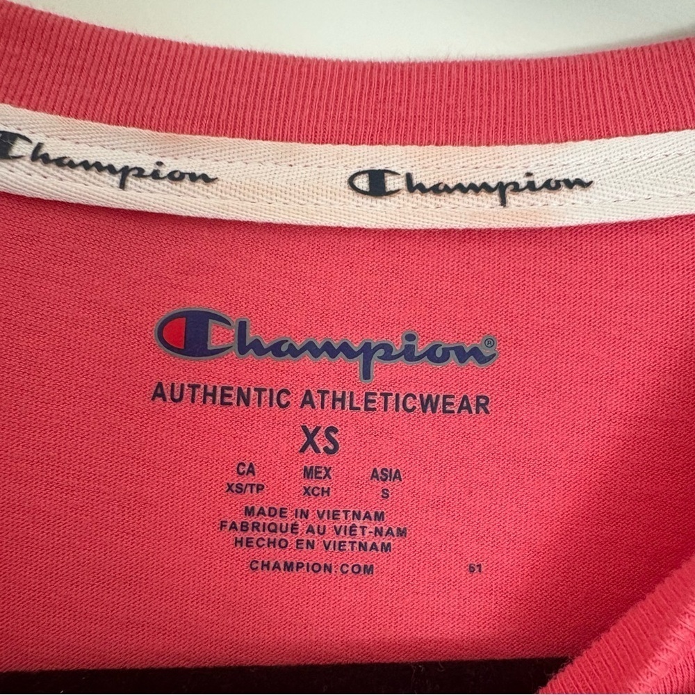Champion Women’s Pink Graphic T-Shirt - Picture 5 of 8